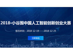2018·小谷围中国人工智能创新创业大赛