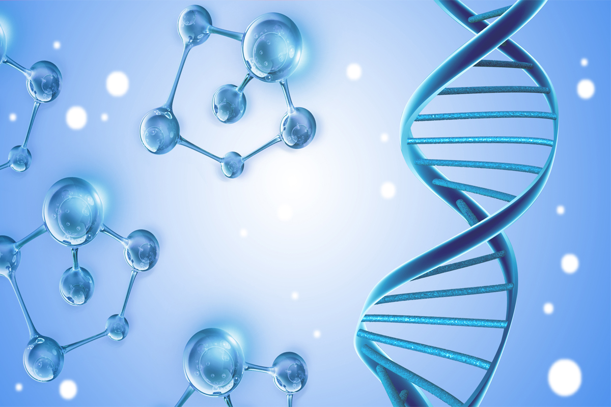DNA基因组结构与分子背景，3d渲染。照片摄影图片_ID:421933132-Veer图库